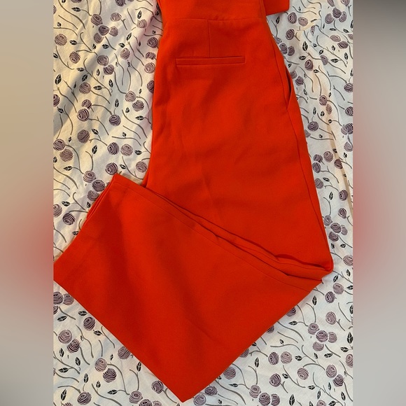 BNWOT Orange TOPSHOP pants - Picture 2 of 4